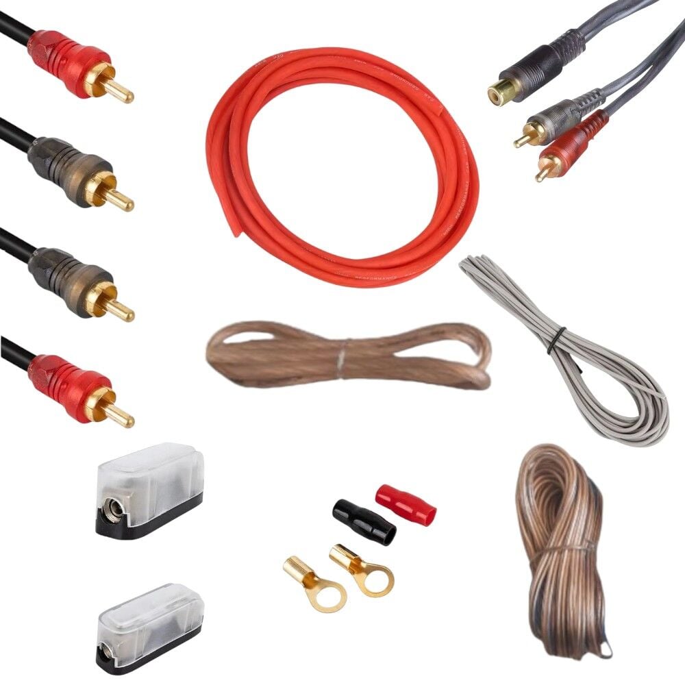 Rose 4GA Oto Amfi Kablo Seti RGA-400