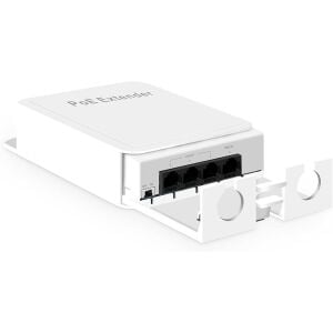Novacom NVC-AT13FW-A 10/100Mbps 1/3 Dış Ortam POE Repeater 100mt 30W