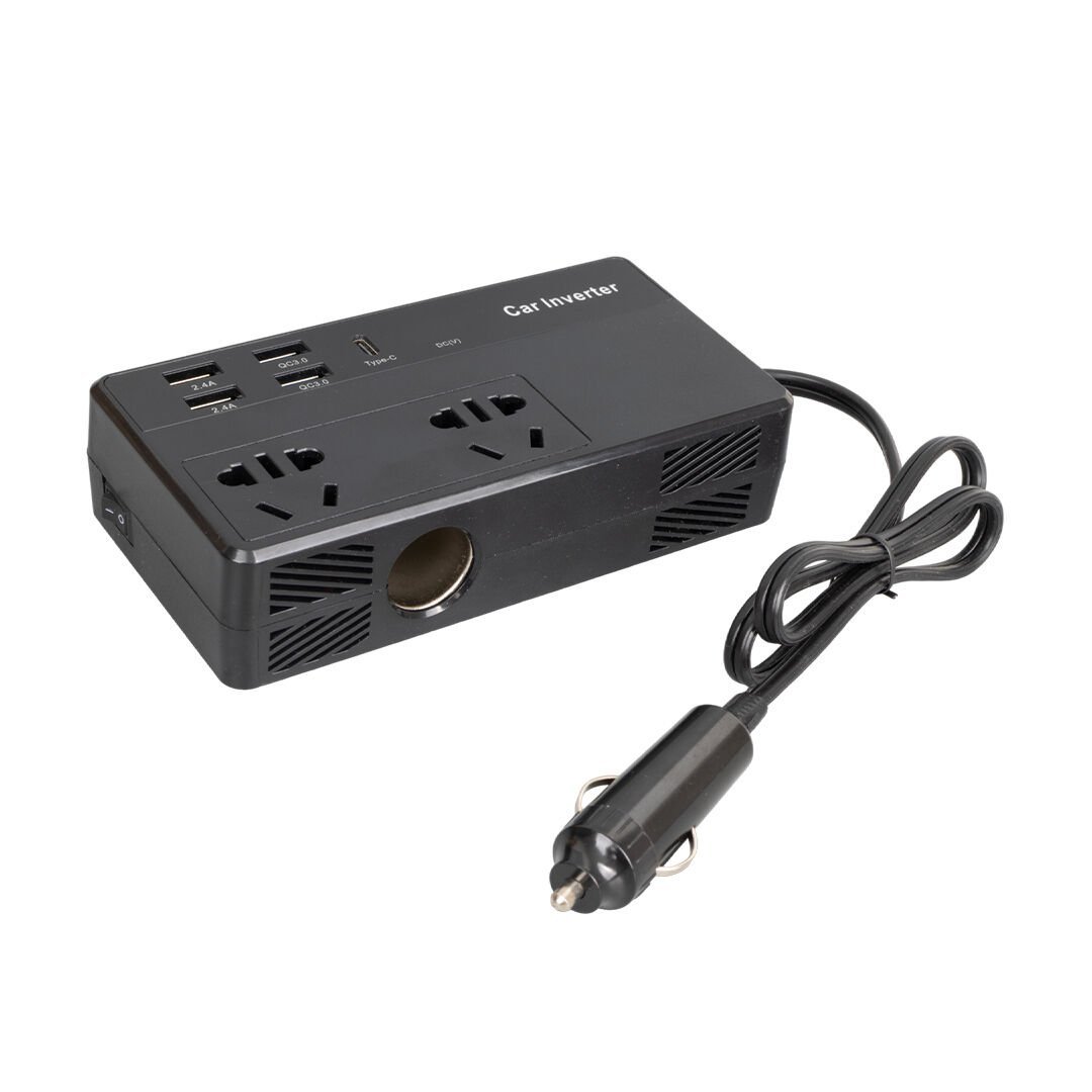 Powermaster CZ02 200Watt 12-24V 220Volt 4xUsb Type-C Girişli İnverter
