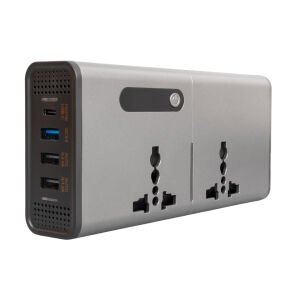 Powermaster CZ04 200Watt 12-24V 220Volt 3xUsb Type-C Girişli İnverter