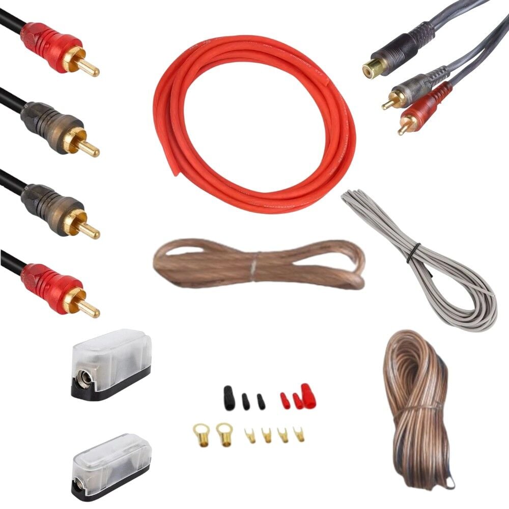 Rose 8GA Oto Amfi Kablo Seti RGA-800