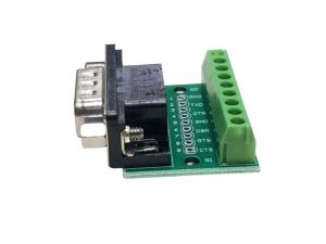 Arduino 9 Pinli RS232 RS485 Dönüştürücü Modülü (DB9 Erkek)