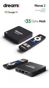 Dreamstar Nova 2 4K Lisanslı Android TV Box 2GB Ram 32GB Hafıza