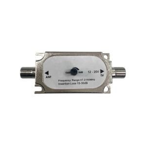 POWERMASTER Ayarlı 15-30dB Uydu Hat Yükseltici Line Amplifier