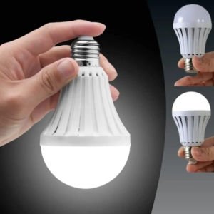 Powermaster E27 Duy 220Volt 5W Şarjlı Beyaz Led Ampul