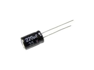 220MF 35V Elektrolitik Kondansatör
