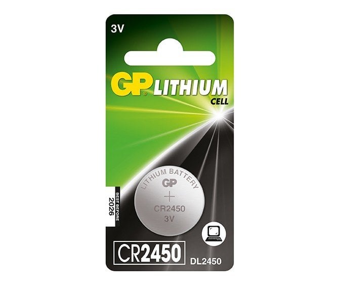 GP CR2450 3V Lithium Para Pil