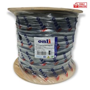 Onli 24AWG PE Dış Ortam Cat6 Outdoor Kablo 500mt Siyah