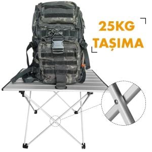 electroon Taşınabilir Katlanabilir 56x40x41cm Kamp Masası
