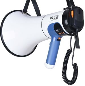 İFOX XF-100 USB Girişli Kayıtlı Sirenli Şarjlı ve Pilli El Megafonu