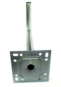 SAB 35cm L Çanak Anten Ayağı Galvaniz Paslanmaz