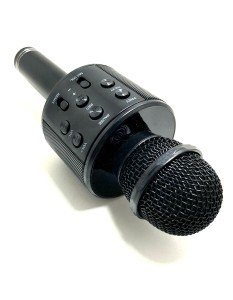 Wster WS-858 Bluetooth-SD-Aux Kablosuz Karaoke Mikrofon Siyah