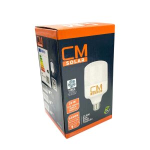 CMSolar 20Watt Beyaz Led Ampul E27 Duy 6500K