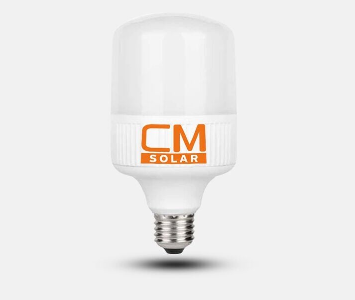 CMSolar 20Watt Beyaz Led Ampul E27 Duy 6500K
