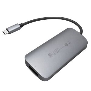 PHILIPS SWR1602T/93 Type-C 7 in 1 8K DP + Dual 4K HDMI 100W PD Çok Fonksiyonlu Hub
