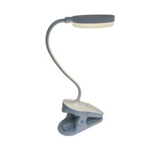 CM 105 Mandallı Şarjlı 3 Renk Ayarlanabilir Led Masa Lambası