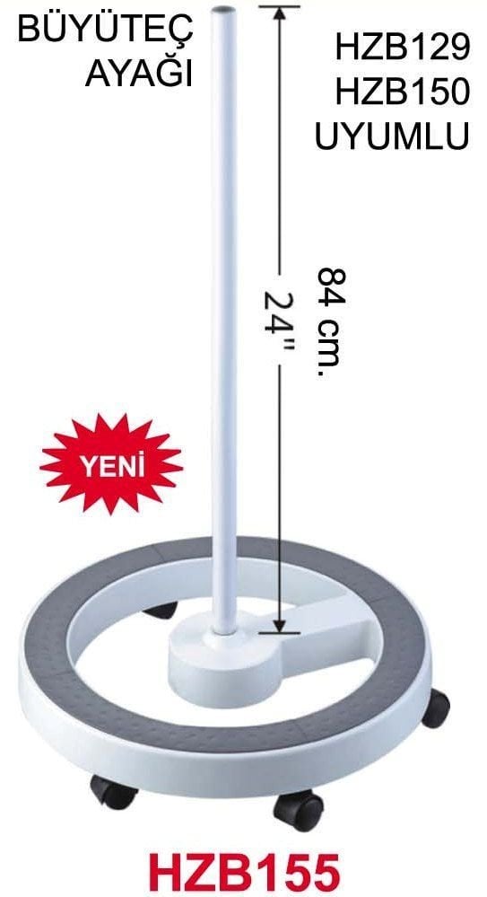 Tekerlekli Büyüteç Ayaklığı