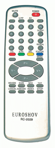 SHOV  RC 2029 TV Kumanda