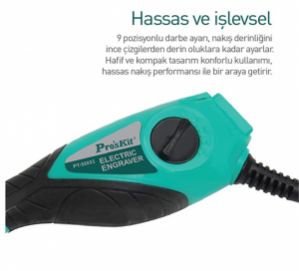 Proskit PT-5203I Elektrikli Gravür Seti Oyma ve Taşlama