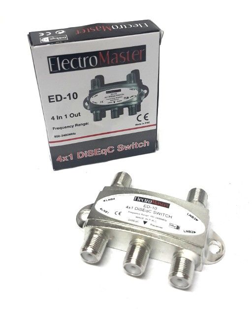 ElectroMaster 4x1 DiseqC Switch