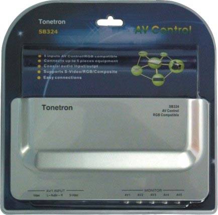 Tonetron SB324 Seçici Audio-Video 5Girişli
