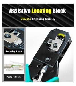Proskit CP-376CN 6P/8P RJ11/RJ12/RJ45 CAT5 CAT6 Konnektör Sıkma Pensesi