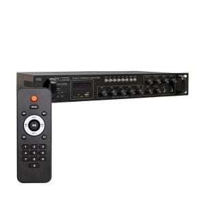 Magicvoice MV-540 100Watt USB-SD-Bluetooth 2Mikrofon Girişli 5Bölgeli Hat Trafolu Anfi