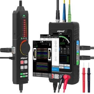 Alpsat AS328 RJ45 ve Fiber Optik Çok Fonksiyonlu Kablo Test Cihazı