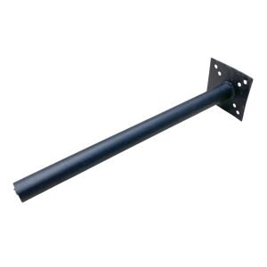 Antenci 50cm Düz Anten Borusu 40mm - Siyah