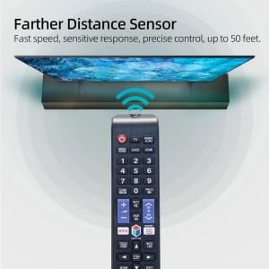 SAMSUNG Netflix Prime Video Tuşlu LED TV Uyumlu Kumanda Huayu RM-D1078+2