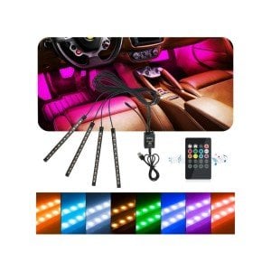Powermaster Sese Duyarlı Araç İçi RGB Led Animasyon