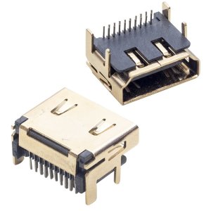 electroon HDMI Dişi Şase Jak Fiş 180Derece