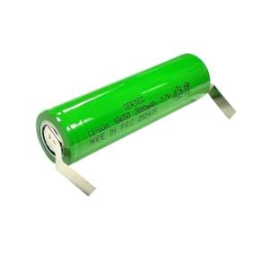 SERTEC Puntolu 18650 3.7V 2000mAh 1C Lion Şarjlı Pil - 1Adet