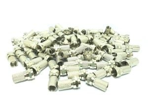 GESİ UJ-12010 RG6U6 Geniş F Konnektör 20mm - 100Adet