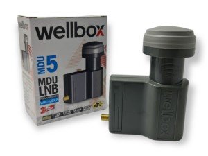 Wellbox Universal MDU5 LNB 0.1db Full HD 4K