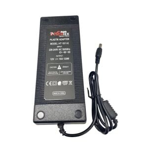 Hightek HT-1511E 12Volt 10Amper Adaptör 5.5x2.5mm Jak Fişli