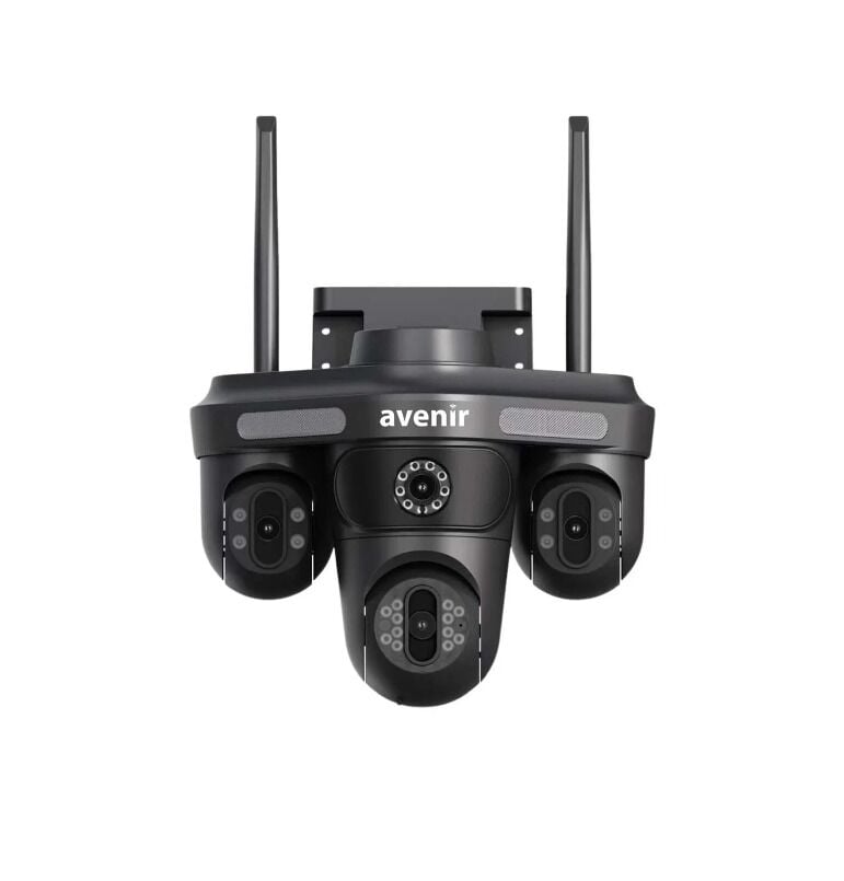 Avenir AV-S316 4 Kameralı 16MP 3 PTZ Dönebilen Wifi Sesli Kamera