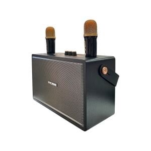 Rose HP-615 Çift Mikrofonlu Karaoke Taşınabilir Şarjlı Bluetooth Hoparlör