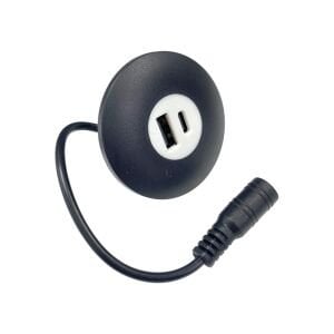 electroon DC12Volt 5.5x2.5mm Giriş USB-Type-C Şase Çıkış Şarjlık