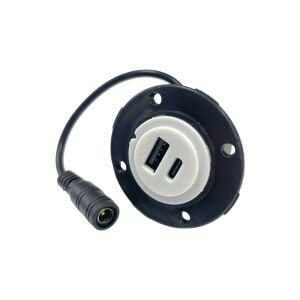 electroon DC12Volt 5.5x2.5mm Giriş USB-Type-C Şase Çıkış Şarjlık