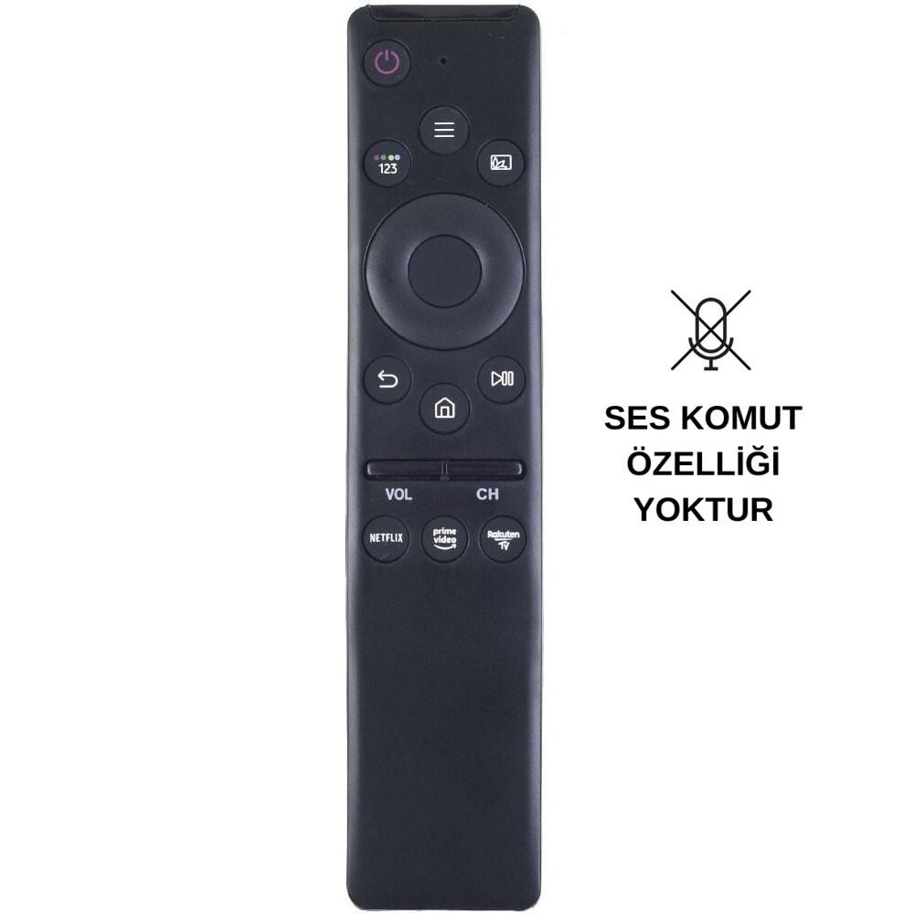 Samsug Netflix Prime Video Rakuten Tuşlu LED TV Kumanda - Ses Komutsuz