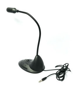 Powermaster Masaüstü Bilgisayar Mikrofonu 3.5mm Kablolu