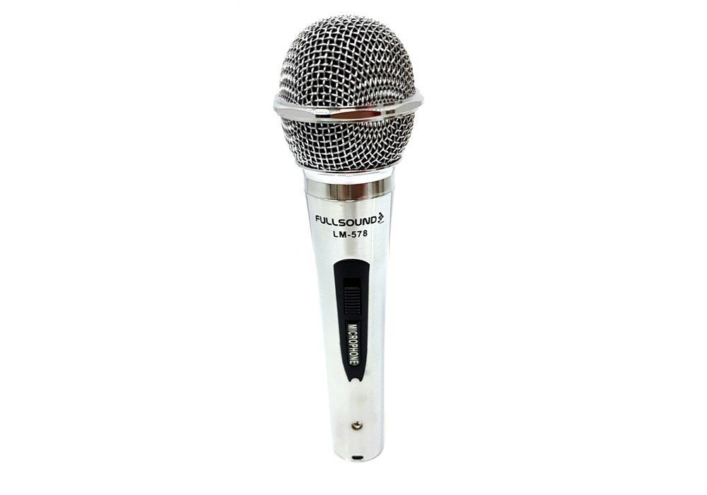 FullSound LM-578 El Tipi Kablolu Mikrofon Metal Gövde