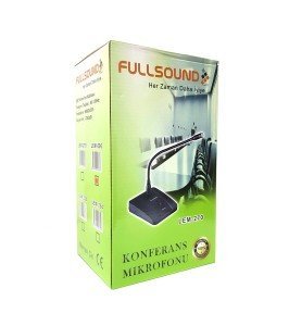 FullSound LEM-270 Masa Üstü Kablolu Konferans Kürsü Mikrofonu