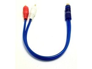 FULLY 1Rca Dişi - 2Rca Erkek 30cm Y Kablo
