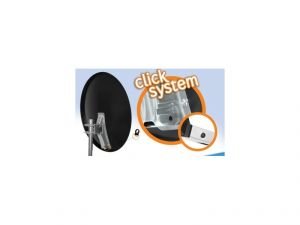 SAB 60cm Ofset Çanak Anten Antrasit
