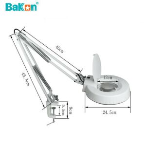 Bakon BK500C LED 20X Akrobat Büyüteç