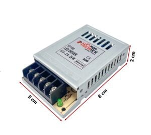 Hightek 12Volt 2Amper Adaptör Slim Metal Kasa 8x5x2cm