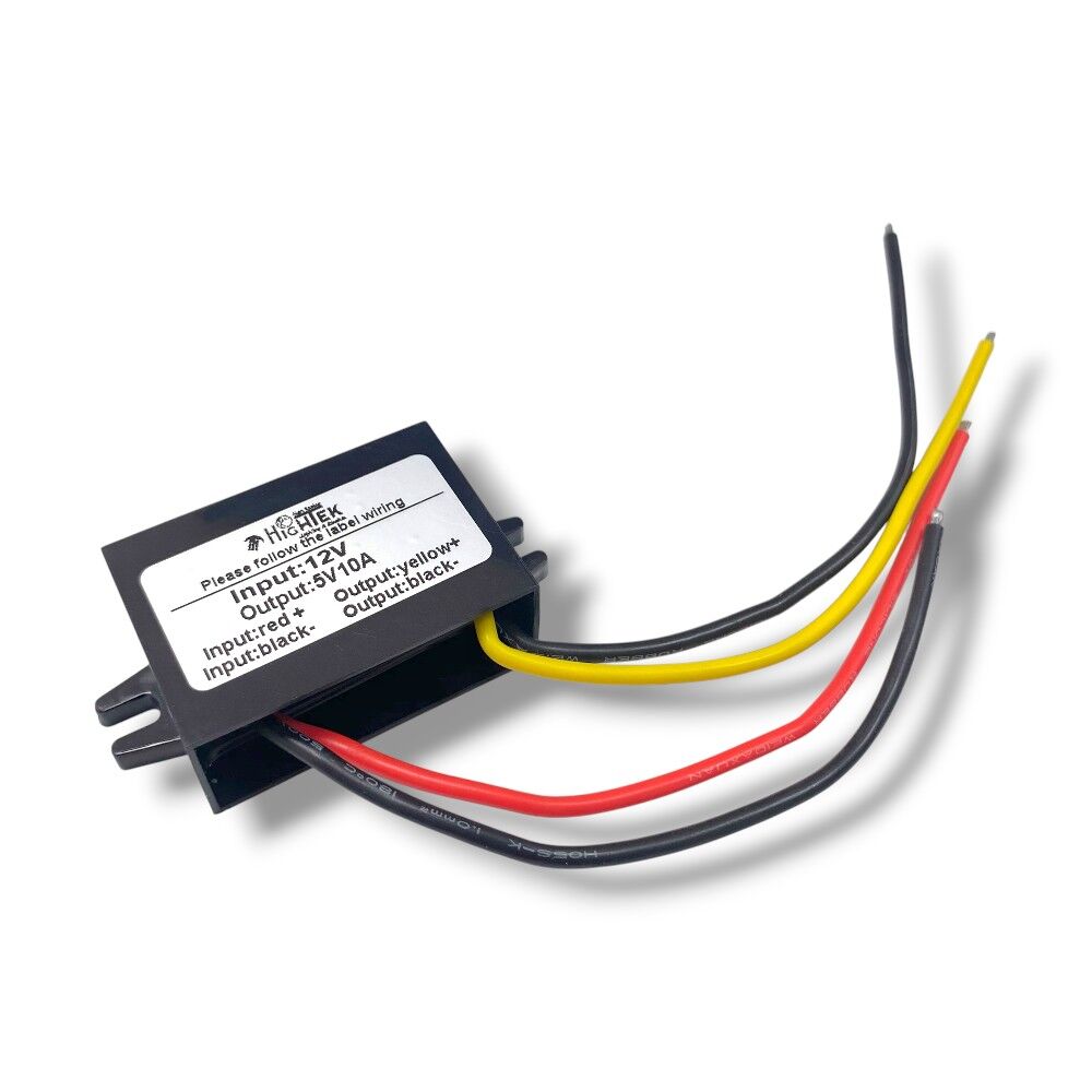 Hightek 12V-24V - 5V Çevirici Konvertör 10Amper