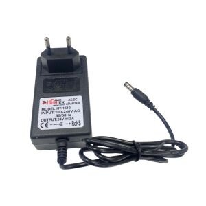 Hightek DC 24Volt 2Amper Priz Tipi Adaptör 5.5x2.5mm Jak Fişli